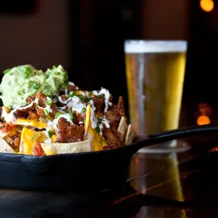 Basin Nachos with Crisp Pork Belly