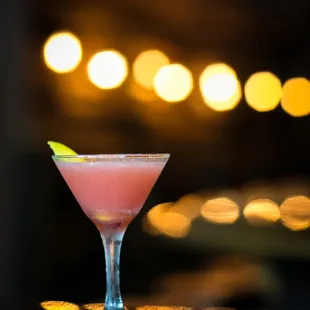 "Strawberry Fields"- Nolet's Dry Gin,House-Made Strawberry Cordial, Fresh Lemon, Simple, Topped with Cava Brut