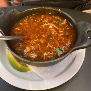 Cast Iron Chicken Tortilla Soup