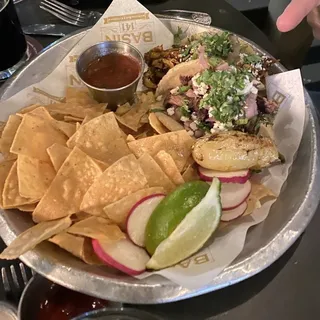 Braised Shortrib Taco Plate