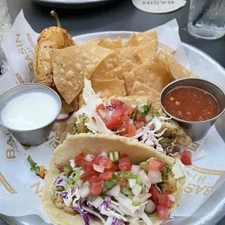 Chimi Shrimp Taco Plate