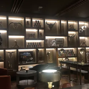 Basin Bar:  Bar Seating / Decor Wall
