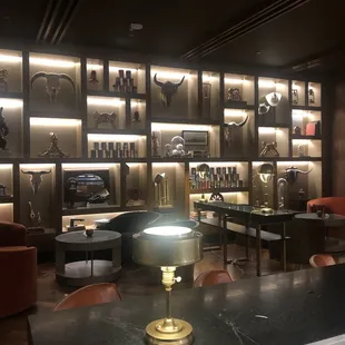Basin Bar:  Bar Seating / Decor Wall