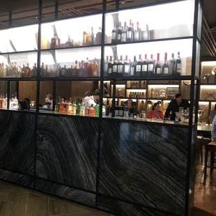 Basin Bar: Bar Shelves
