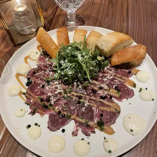 Elk Carpaccio