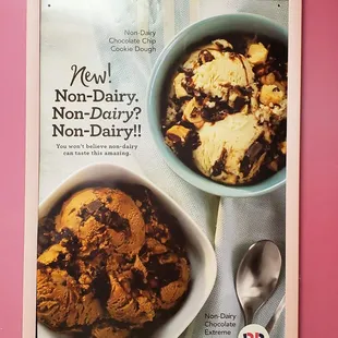 New non dairy flavors!! Amazing!!