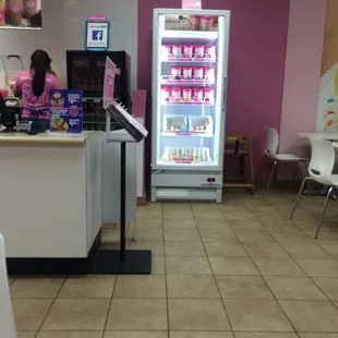 the inside of a convenience store