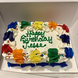 Beautiful Ice Cream Cake