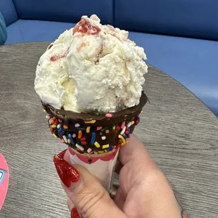 Strawberry cheesecake