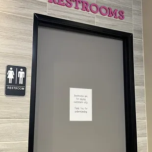 Restrooms