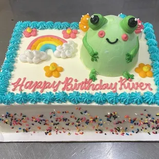 Cutest custom birthday cake ever!