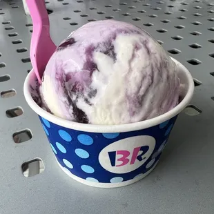 Ube coconut swirl