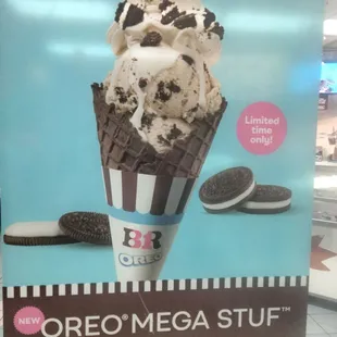Oreo Mega Stuf Cone