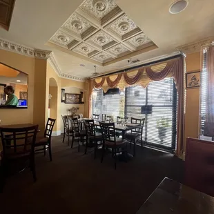 the dining room