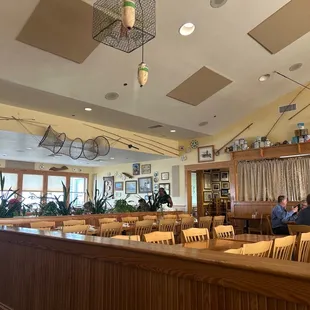 Large main dining room. Plenty of room for large groups