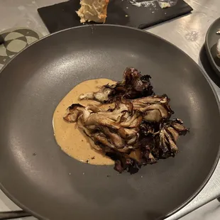 Mushrooms - one of the best dishes of the night, blew my socks off