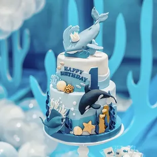 Sea Themed Cake