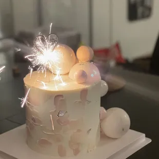 Earl grey buttercream cake