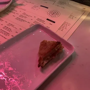 Bikini (we had already dug into it before I took the pic but there are 4 pieces in total)