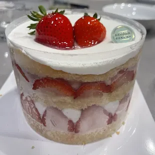 Strawberry cake