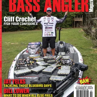 Bass Angler Magazine Summer 2022 cover
