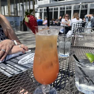 Strawberry pina colada