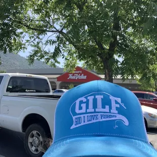 They all wear DILF, MILF and GILF hats