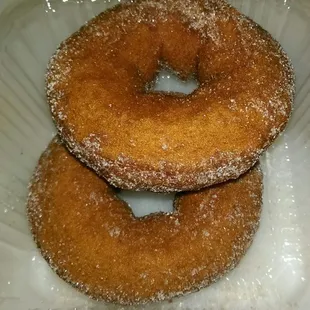 The Apple cider donuts.