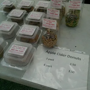 Get the Carmel Apple, the donuts were nothing special.