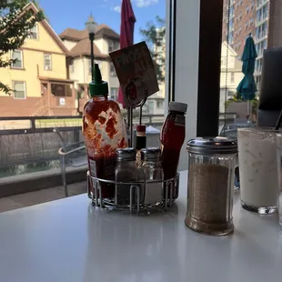 Condiment Caddy Well stocked