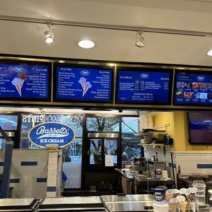 a view of the inside of a restaurant