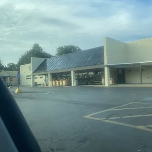 the outside of the store