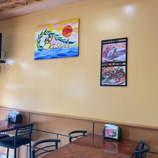 the interior of a restaurant