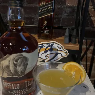 Buffalo Trace and cocktail option