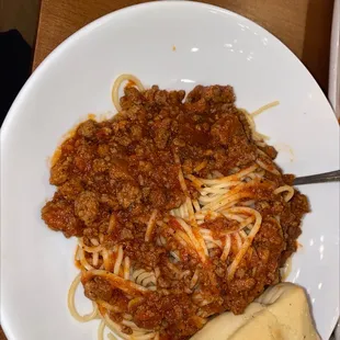 Spaghetti bolegnese