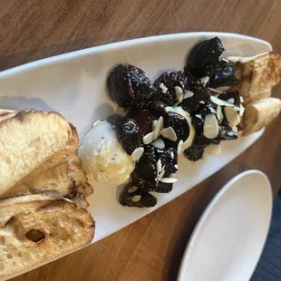 Fig and Goat Cheese Platter