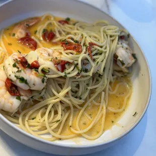 pasta dish, pasta, food