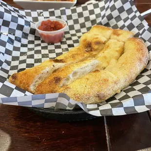 Breadsticks that came with the dinner deal.