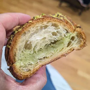 Twice baked pistachio. I like the cookies better..