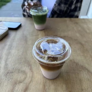 Matcha Jam and Jam Latte