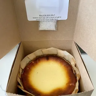 Black Truffle Cheesecake