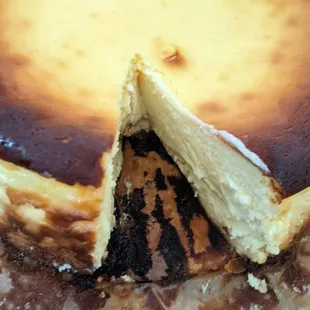 cheesecake inside