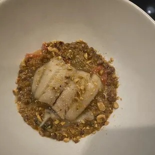 Poached Black Cod