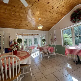 Inside of restaurant