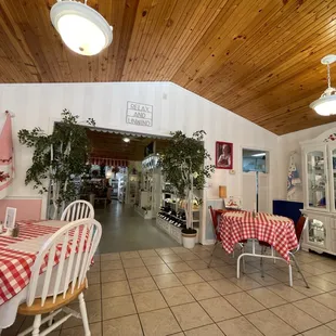 Inside of restaurant