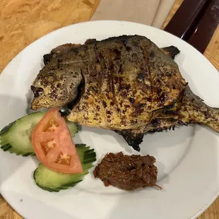 Grilled Pompano