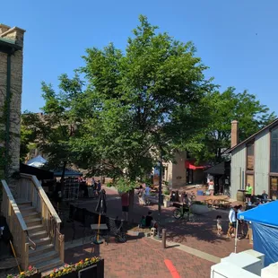 a view of a farmers market