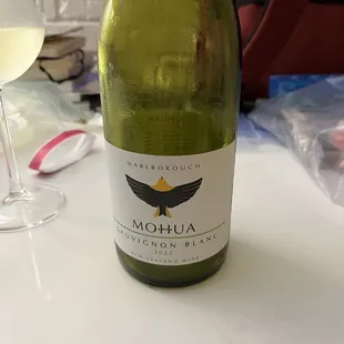 GREAT white wine: Mohua, a Sauvignon Blanc that we picked up at Batch 13.