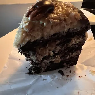 German chocolate cake