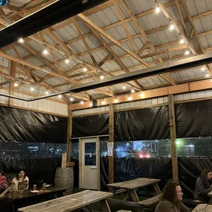 Outdoor dining tent
